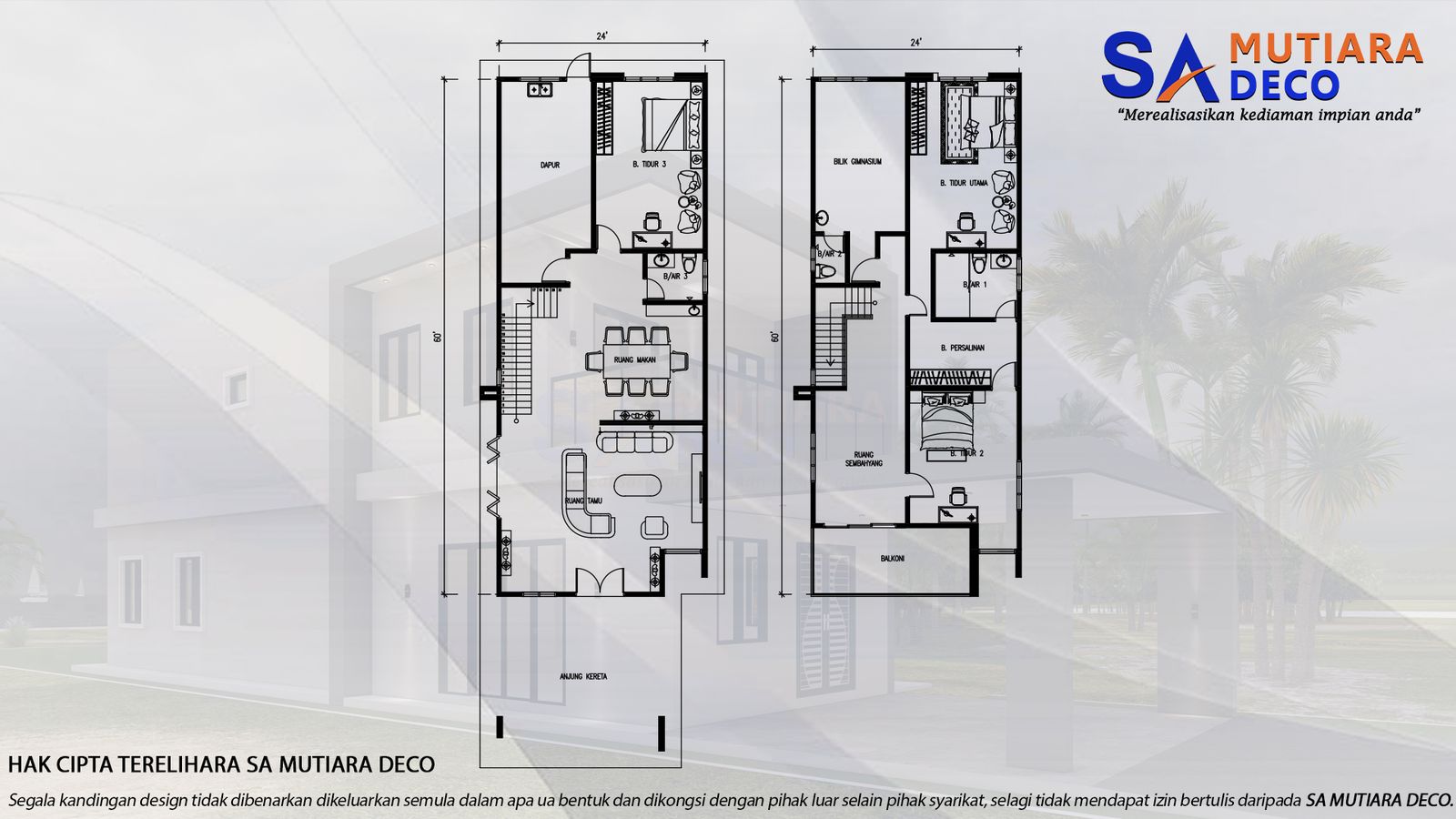 Mutiara Teja 3200 - Floor Plan